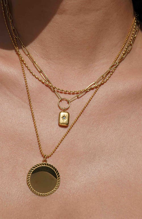 Kozakh Larisa Pendant Necklace In Gold