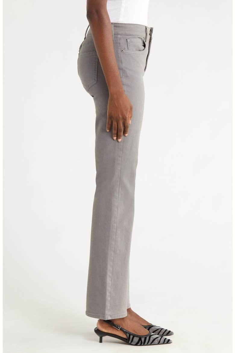 Marilyn High Waist Straight Leg Jeans, Alternate, color, LUNAR STONE