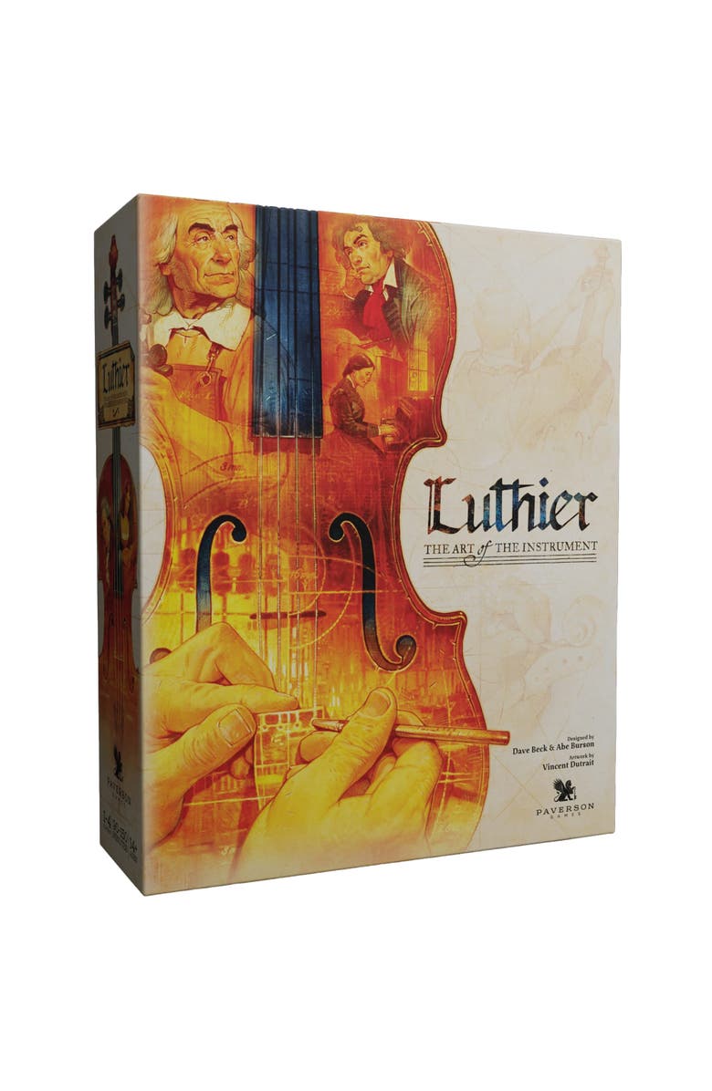 Paverson Games Luthier Musicthemed Board Game, 14+, Main, color, Multicolored