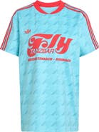adidas Graphic Print Football Jersey