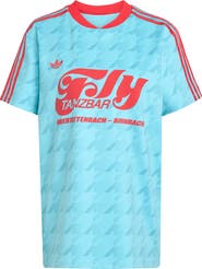 adidas Graphic Print Football Jersey