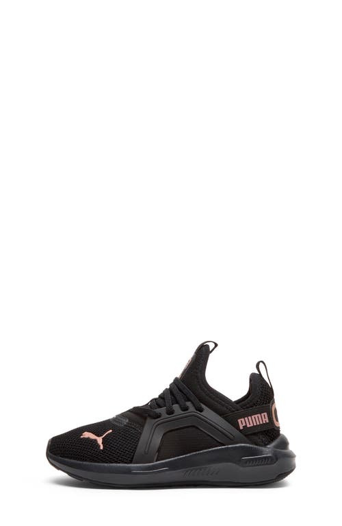 Puma Kids' Softride Enzo 5 Sneaker In Black