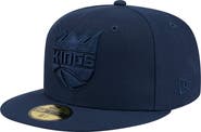 New Era Men's New Era Navy Sacramento Kings Tonal Color Pack 59FIFTY Fitted Hat