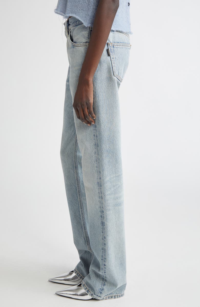 Haikure Carly Low Rise Straight Leg Jeans, Alternate, color, Authentic Wash