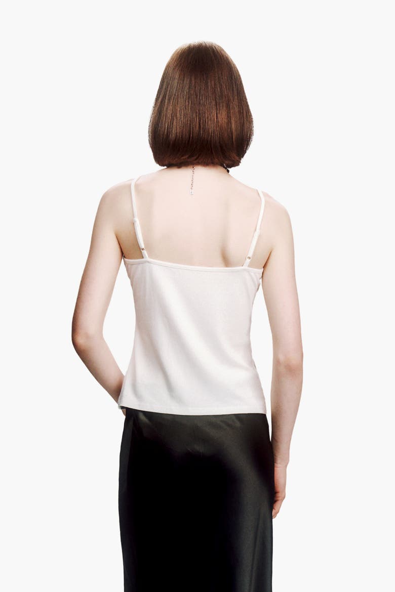 Deco Tees Camisole, Alternate, color, WHITE