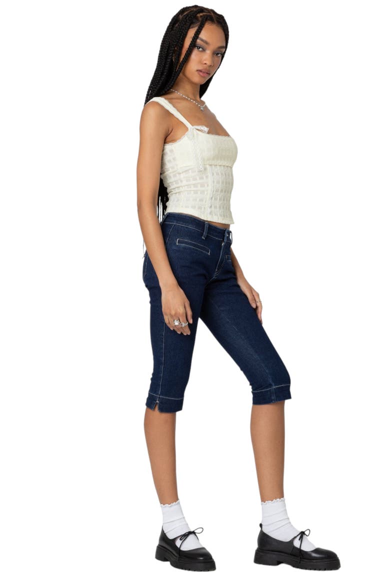 Lace Bustier Corset Top, Alternate, color, CREAM
