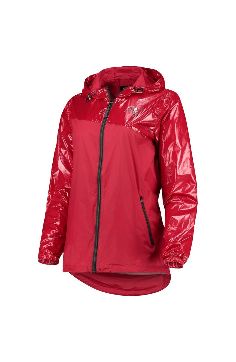 G-III 4HER BY CARL BANKS Women's G-III 4Her by Carl Banks Red Tampa Bay Buccaneers Double-Coverage Full-Zip Hoodie Jacket, Alternate, color, 
