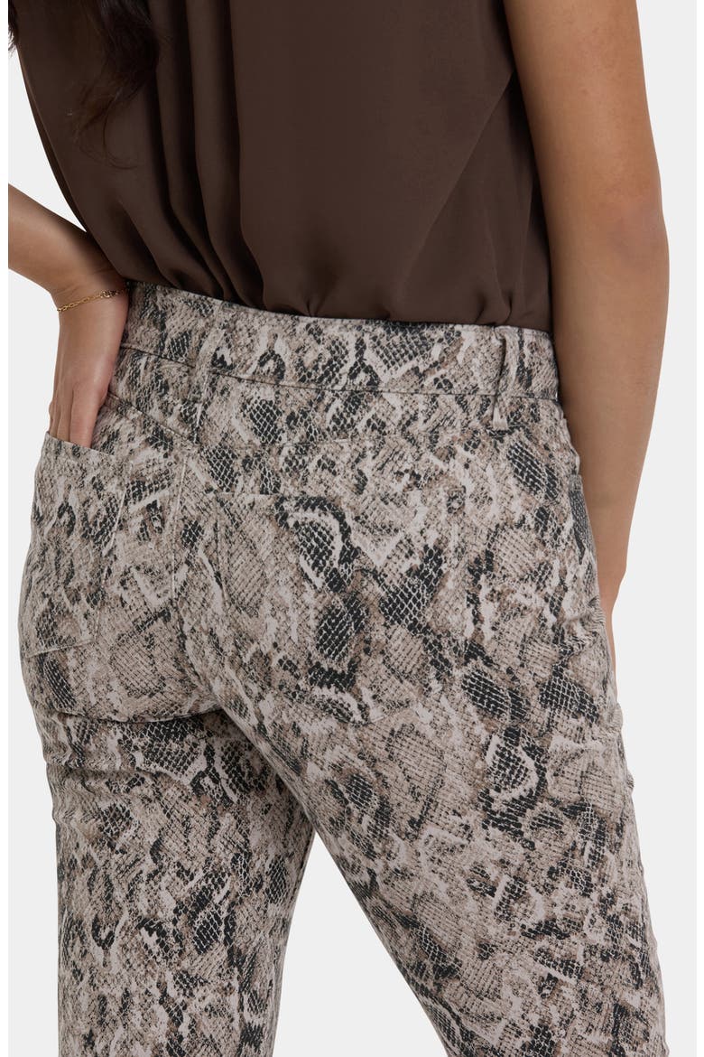 Marilyn Straight Leg Ankle Jeans, Alternate, color, DESERT PYTHON
