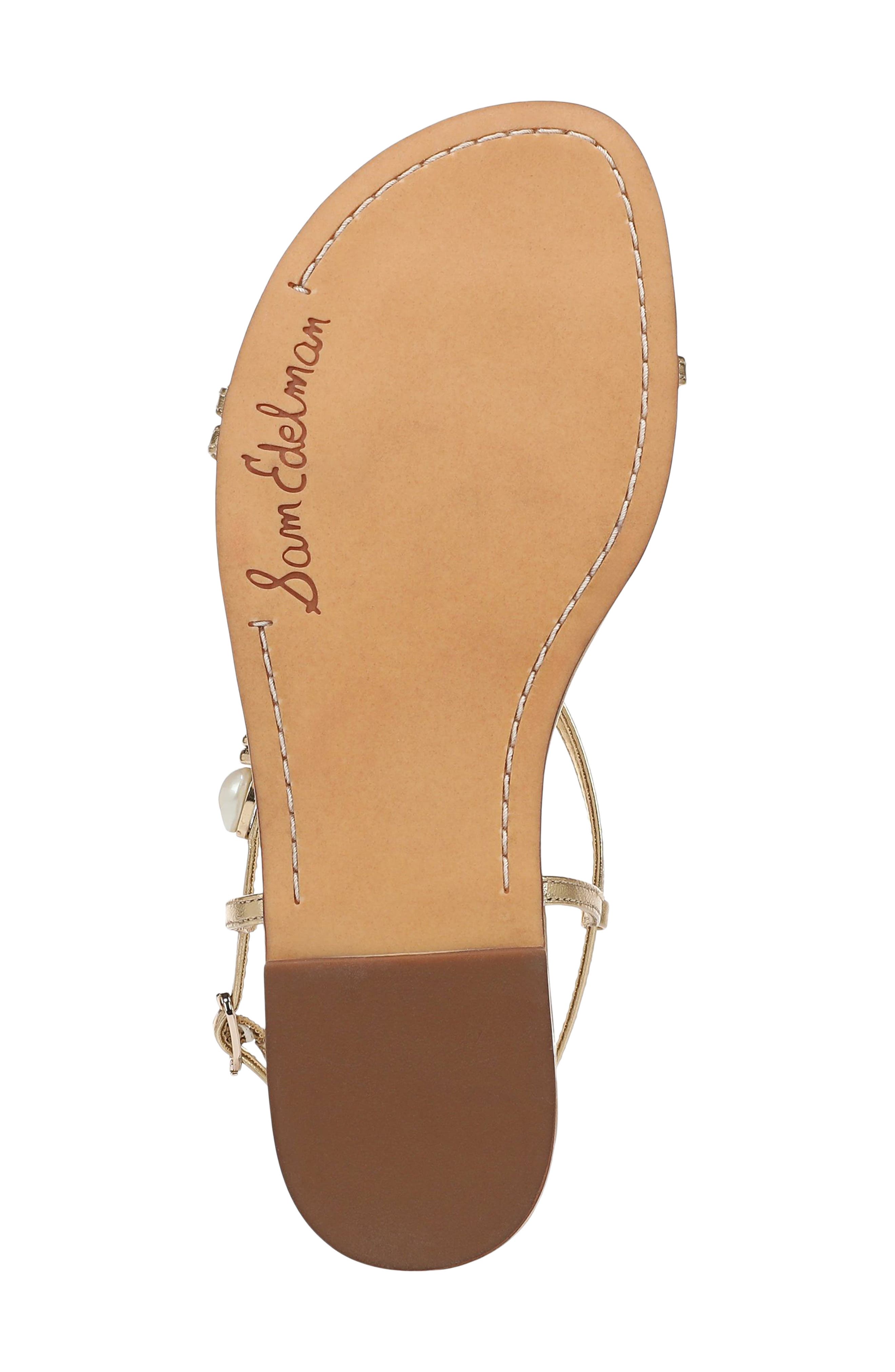 Sam Edelman Calla 2 Sandal, Alternate, color, Amber Gold
