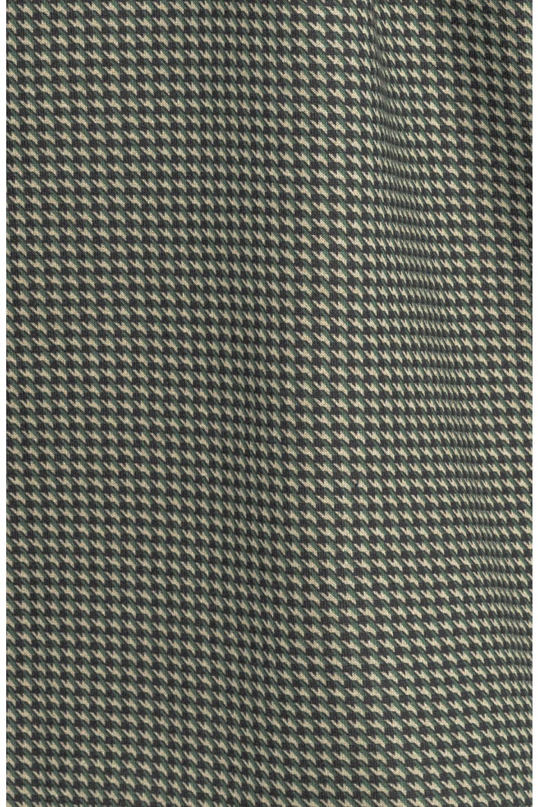 Houndstooth Shirt Jacket, Alternate, color, OLIVE