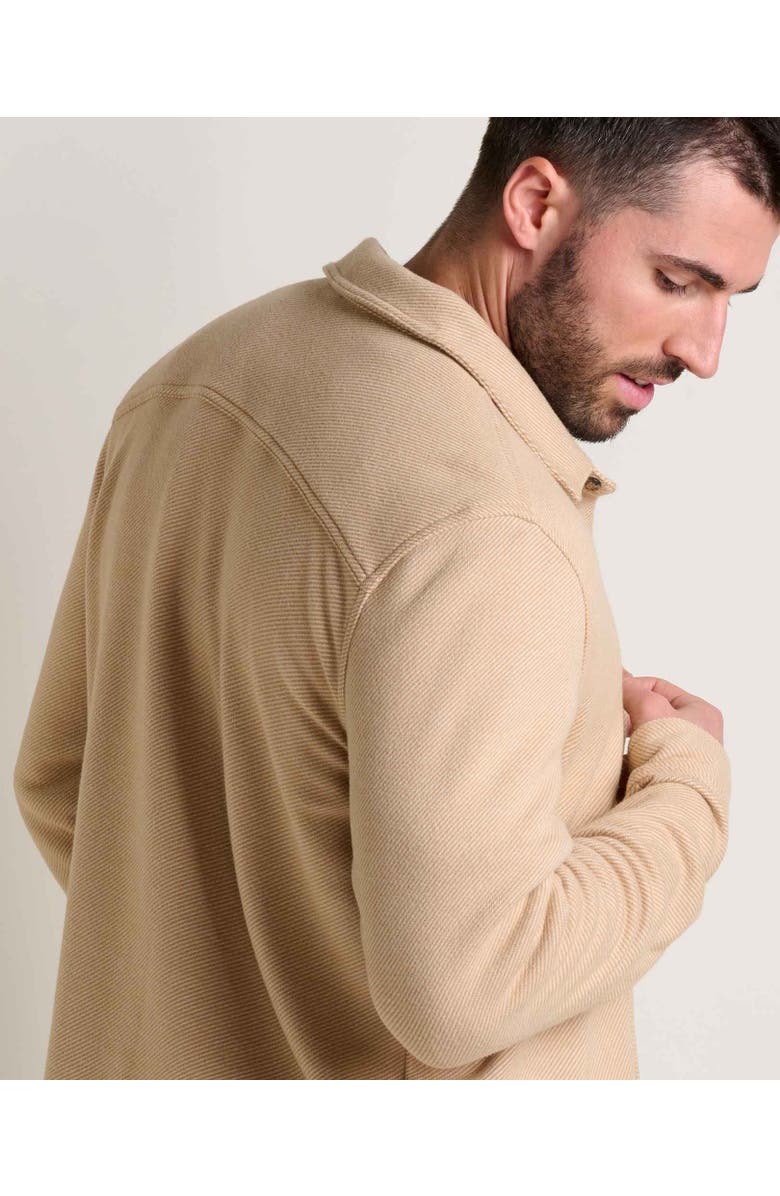 Toad & Co Men's Shadowbrook Long Sleeve Shirt, Alternate, color, Camel Twill