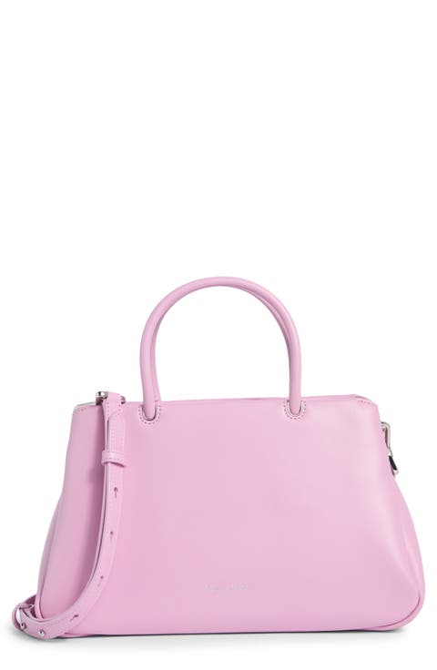 grace smooth leather satchel