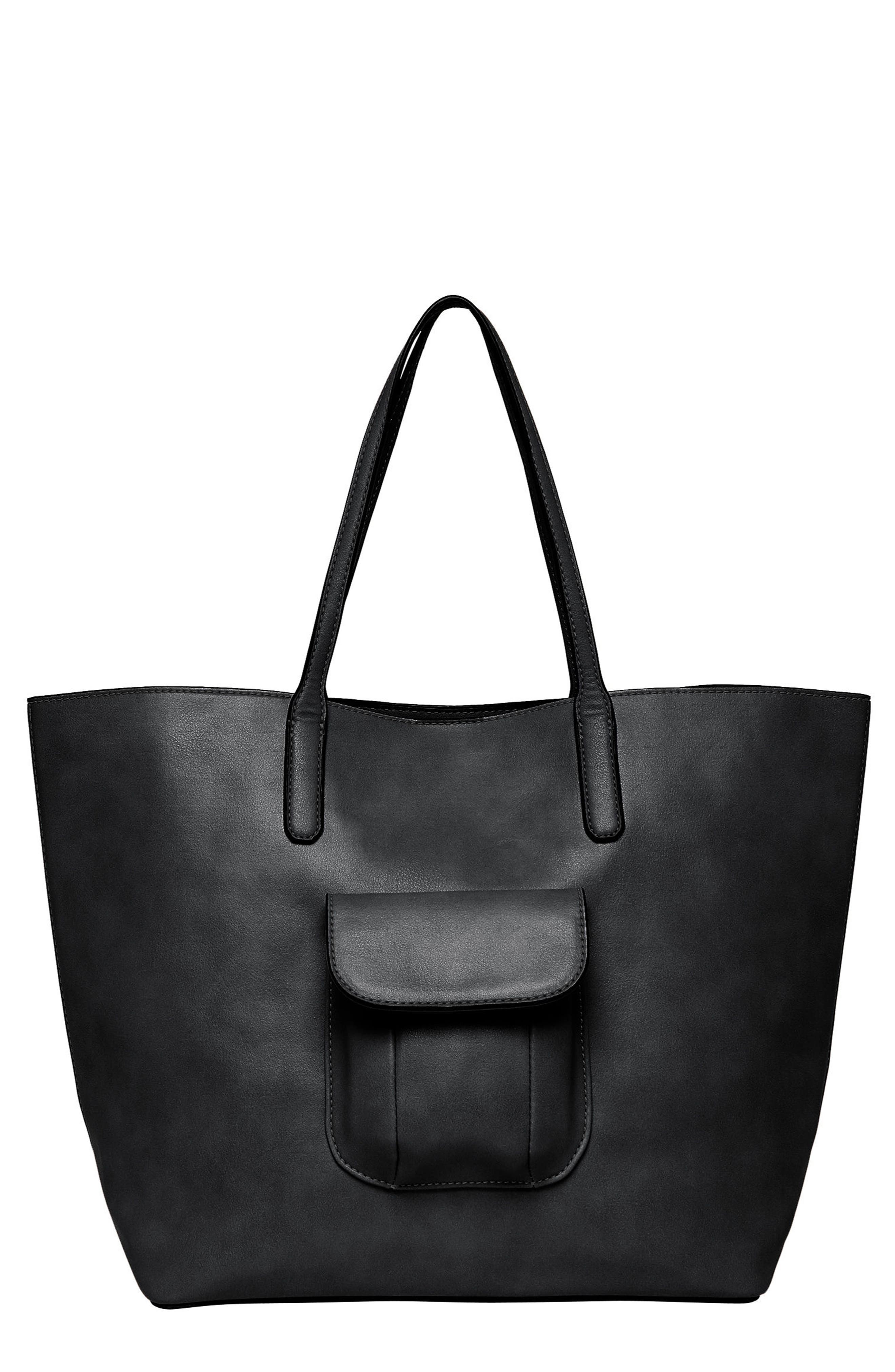 Urban Originals Wild Girl Vegan Leather Tote, Main, color, 