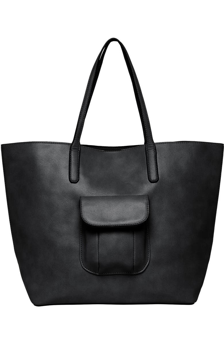 Urban Originals Wild Girl Vegan Leather Tote, Main, color,