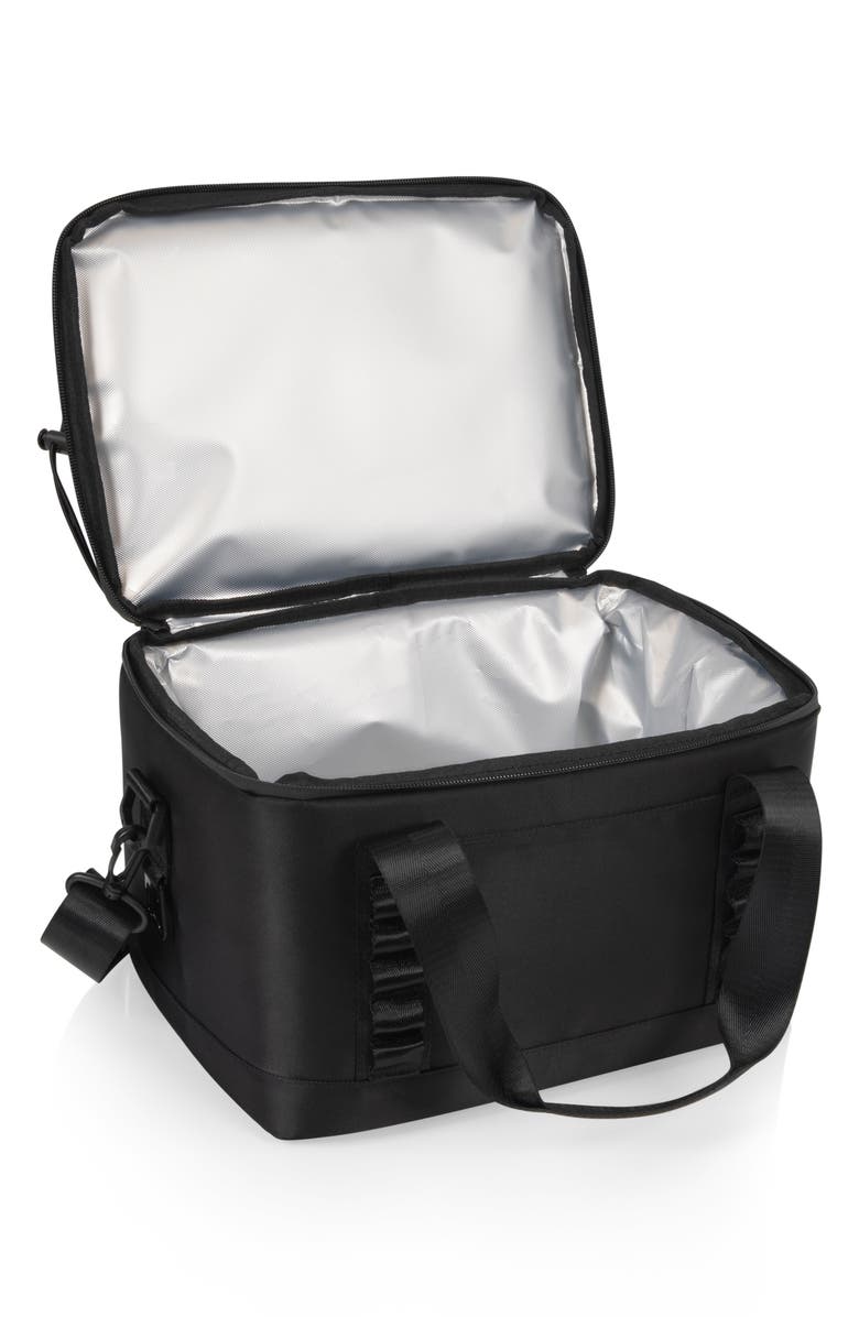 Picnic Time Tarana Superthick 12-Can Cooler, Alternate, color, Black