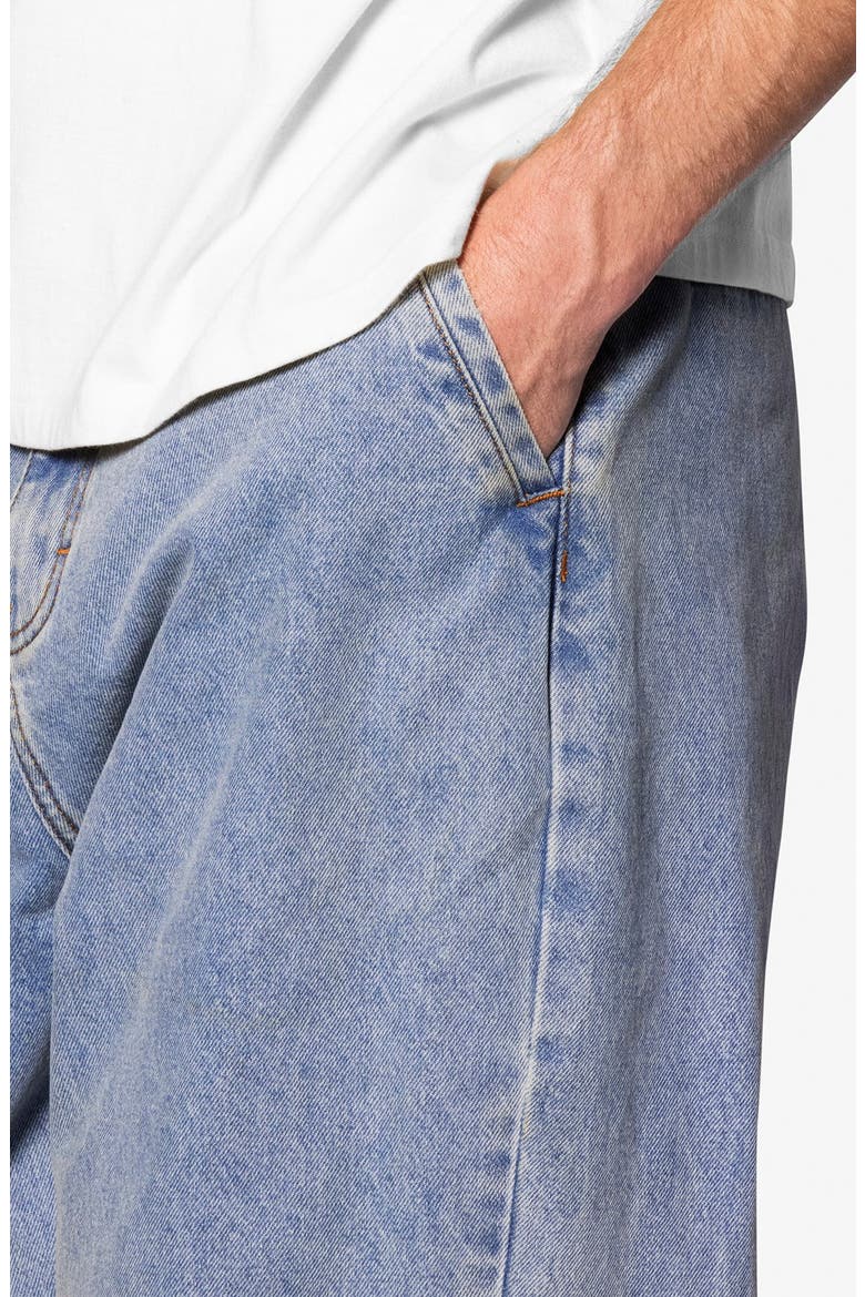 Gradient Ultra Baggy Jeans, Alternate, color, BLUE