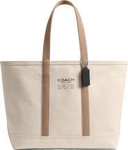 COACH Utility Canvas Tote