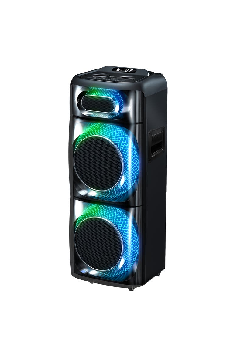 Torus Flex Dual 10 Inch Party Speaker, Main, color, Black