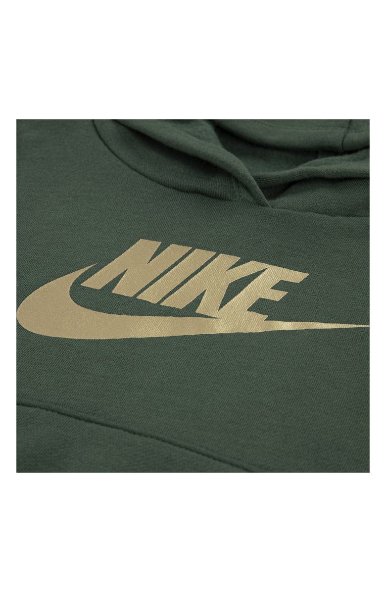 Nike Kids' Sportswear Club Fleece Hoodie, Alternate, color, Favfir/Met