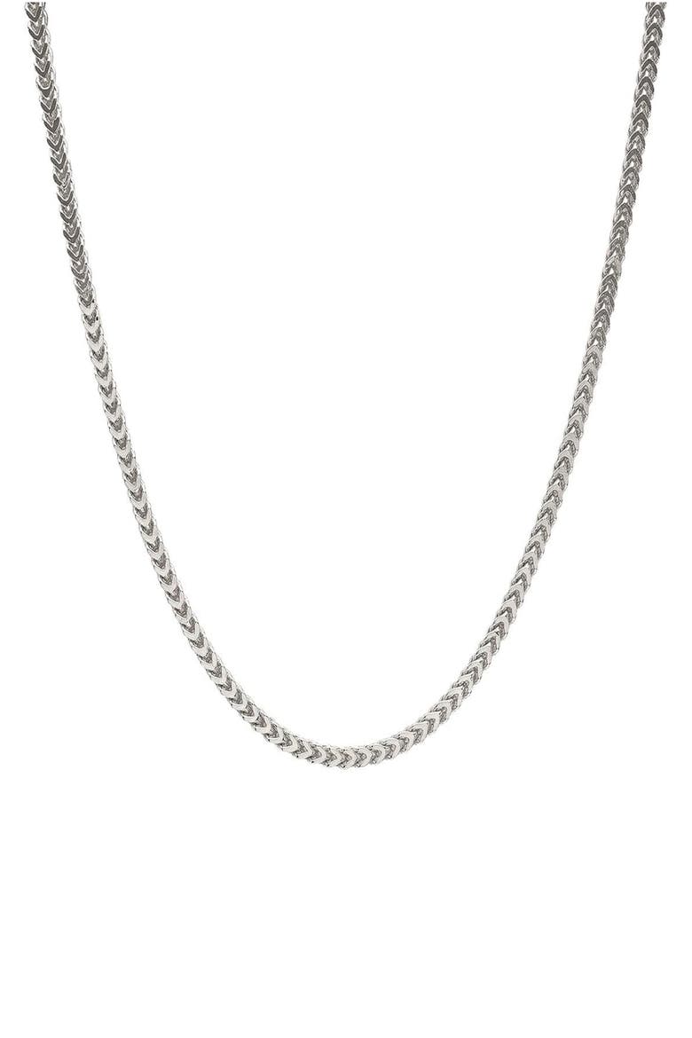 Sterling Silver Snake Chain Necklace, Main, color, SILVER