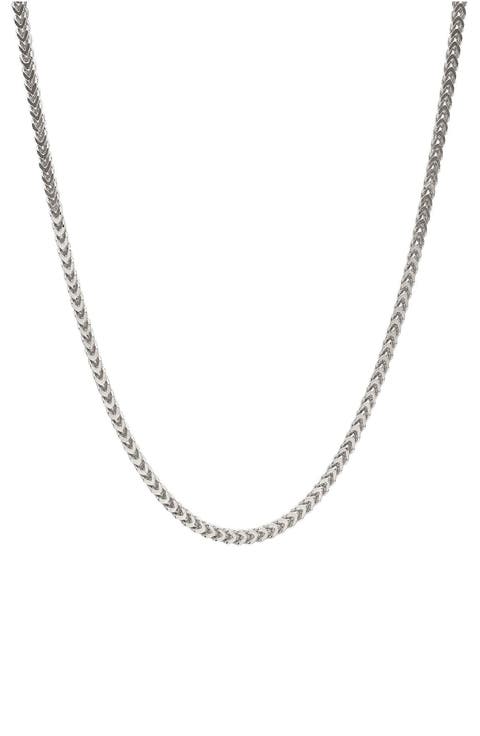 Sterling Silver Snake Chain Necklace