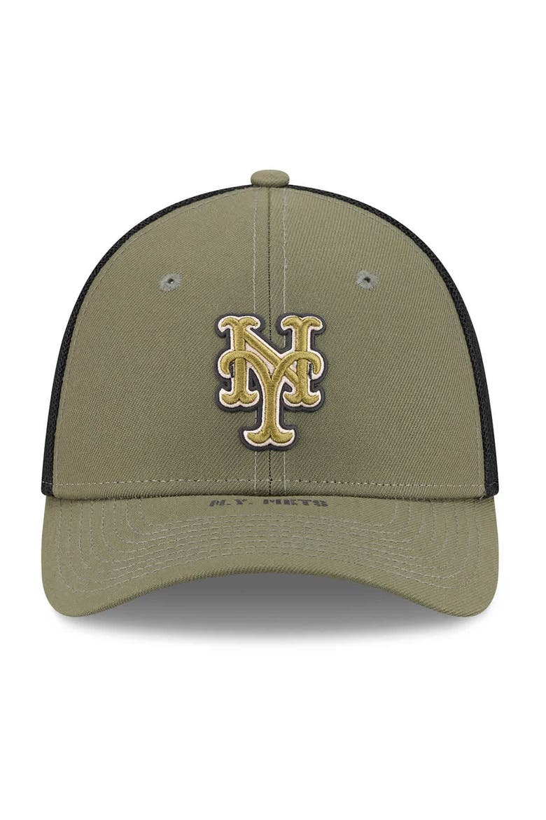 Men's New Era  Olive New York Mets 2026 Armed Forces Day 39THIRTY M-Crown Flex Hat, Alternate, color, Olive