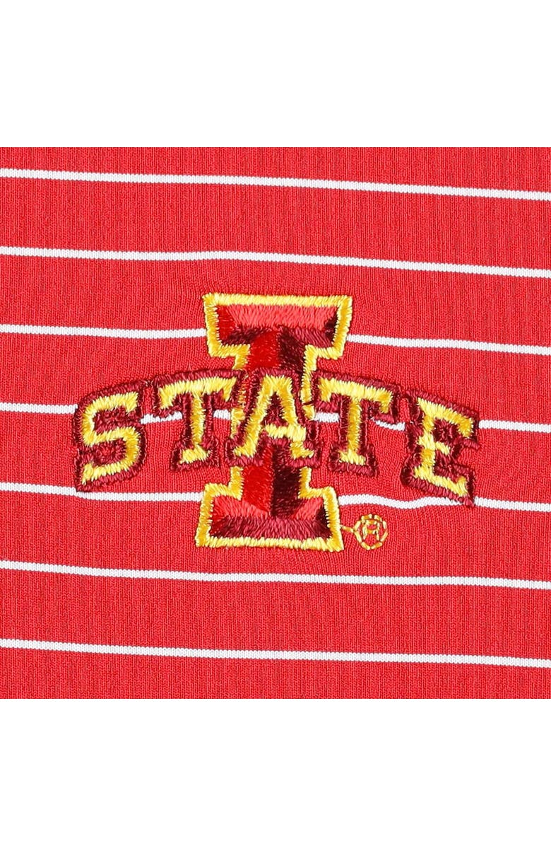 Peter Millar Men's Peter Millar Cardinal Iowa State Cyclones Crafty Performance Jersey Polo, Alternate, color,