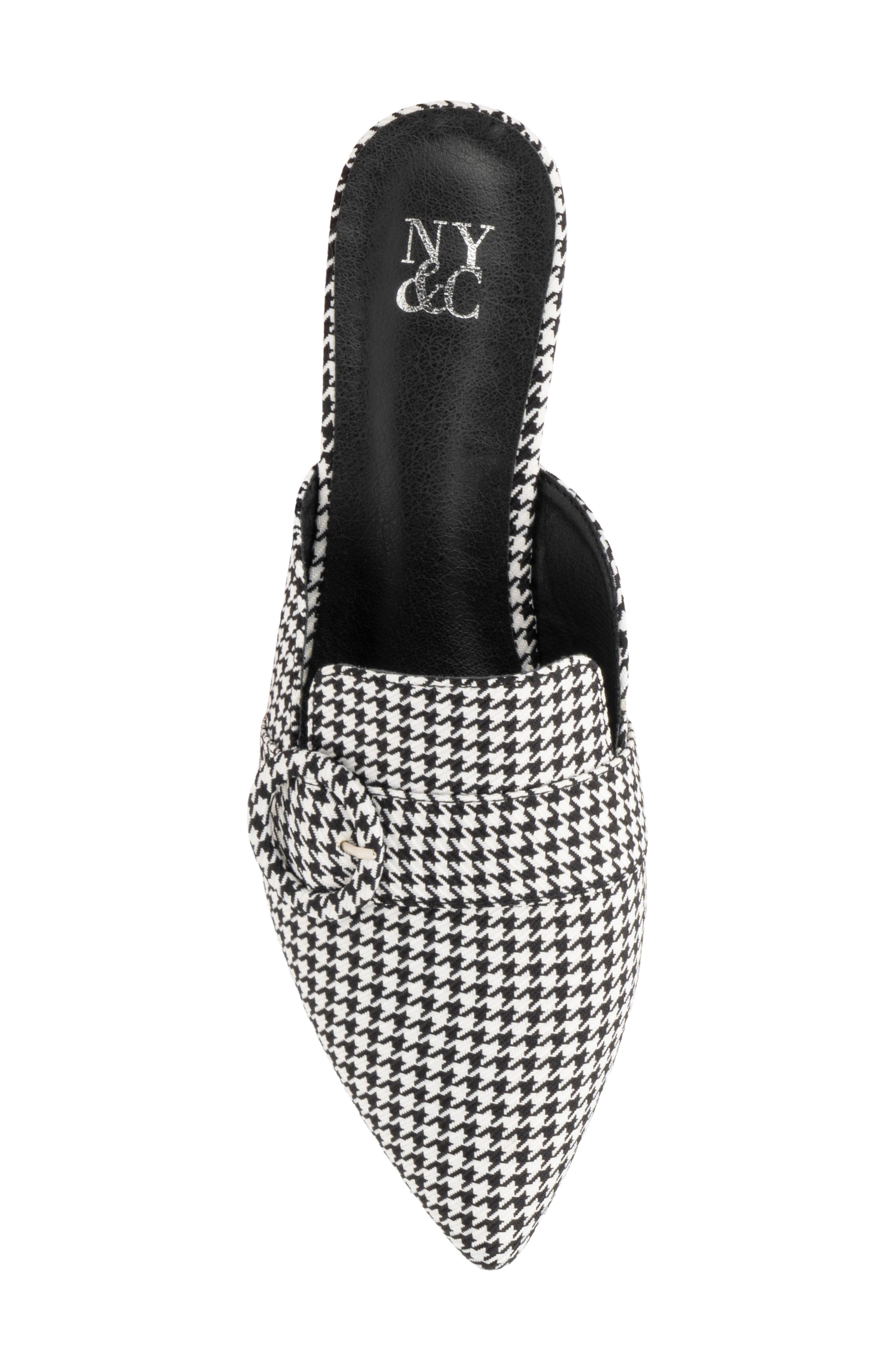NEW YORK AND COMPANY Parker Houndstooth Mule, Alternate, color, 