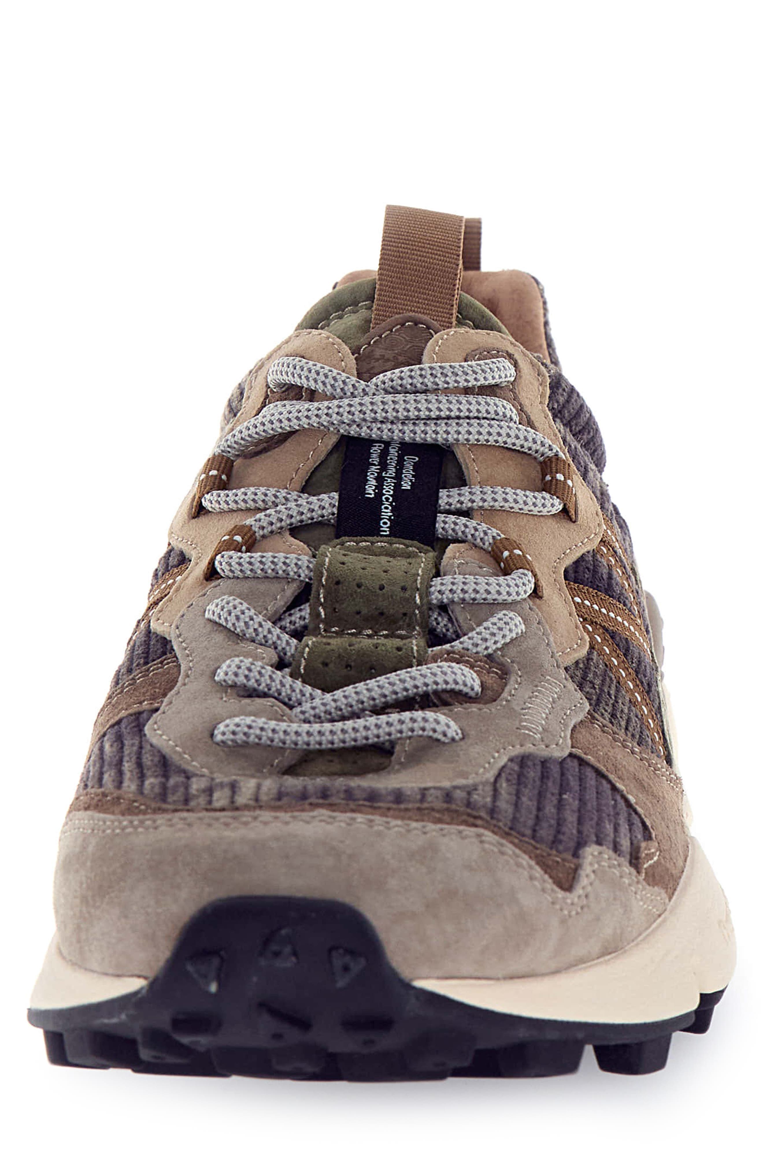 Flower MOUNTAIN Lenzan Trail Sneaker, Alternate, color, Light Grey Dark Grey