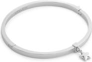 COACH Star Charm Thin Hinge Bangle
