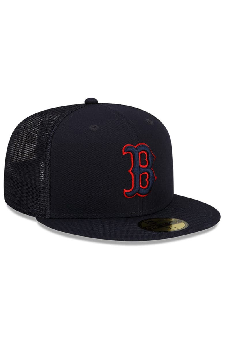 New Era Men's New Era Navy Boston Red Sox 2023 Batting Practice 59FIFTY Fitted Hat, Alternate, color,
