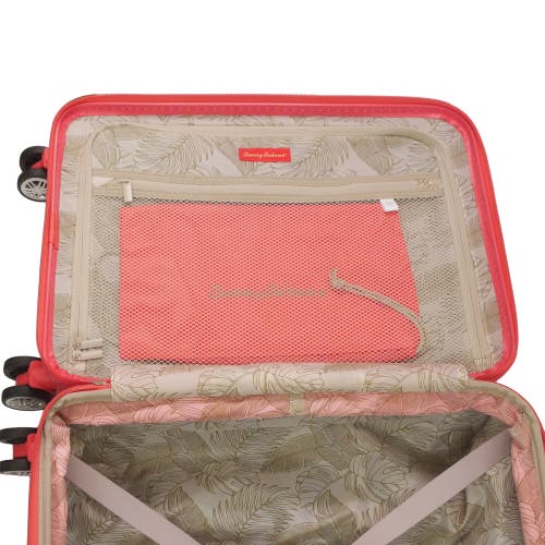 Tommy Bahama 26.5" Hard-sided 3d Pineapple Luggage With Drawstring Bag