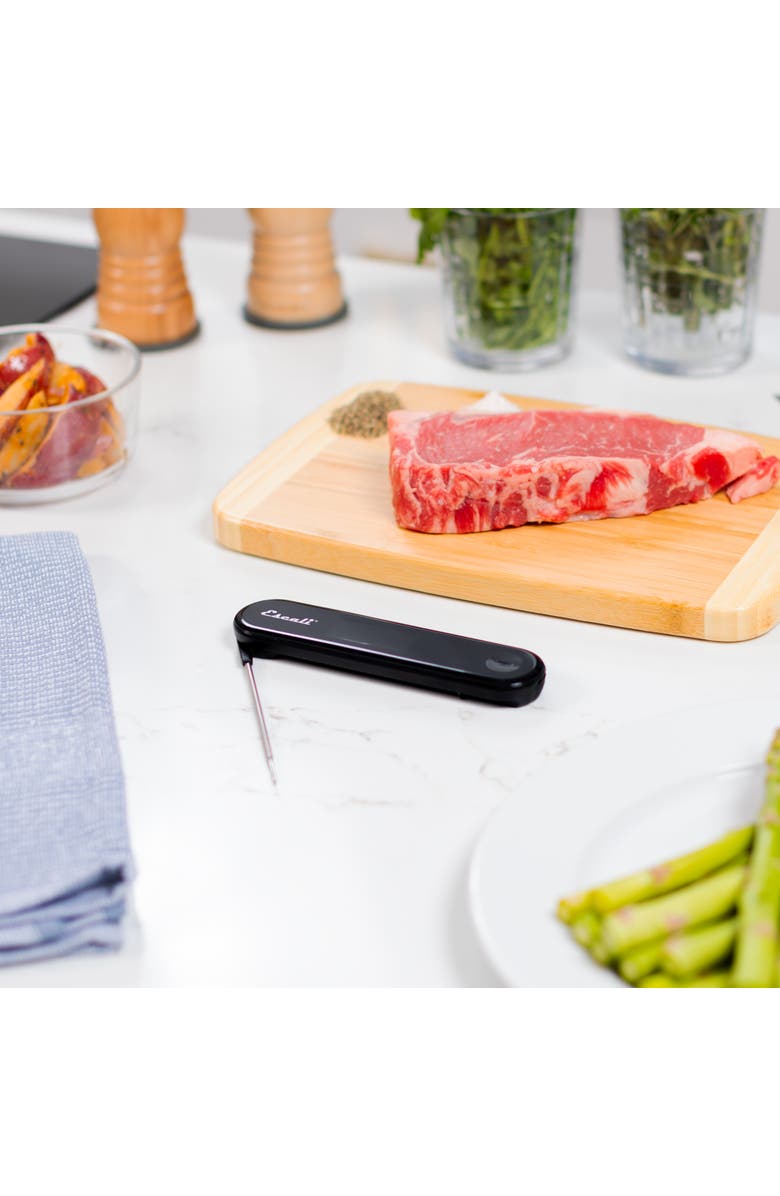 ESCALI Stelo Waterproof Folding Thermometer, Alternate, color, Black