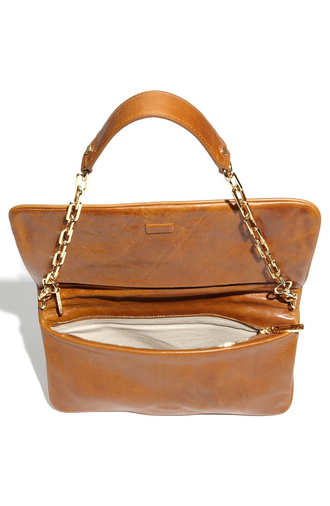 'Reva Bombé' Clutch, Alternate, color, TAN