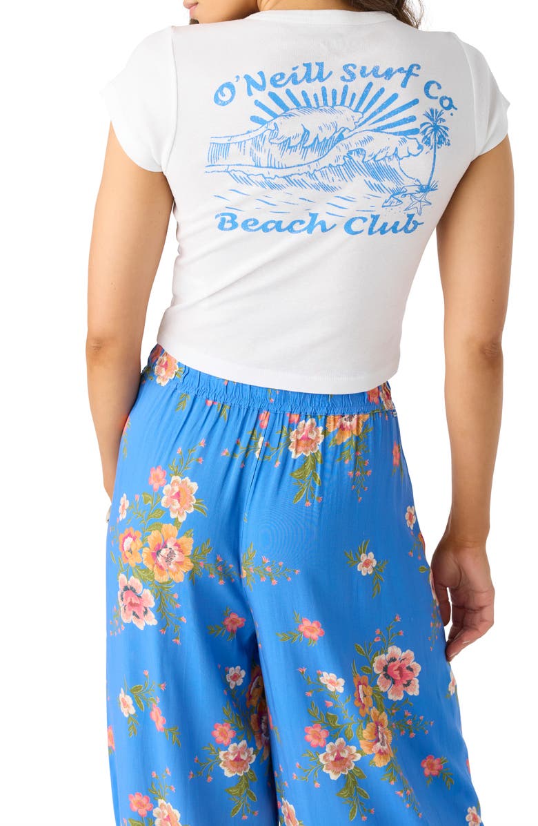 O'Neill Beach Club Cotton Crop Graphic T-Shirt, Alternate, color, 