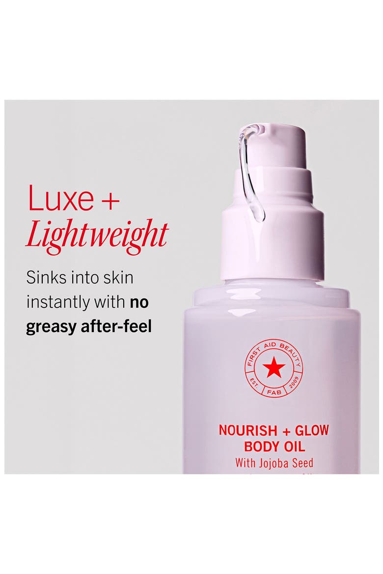 Nourish + Glow Body Oil, Alternate, color, NO COLOR