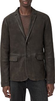 AllSaints Monet Waxed Suede Blazer