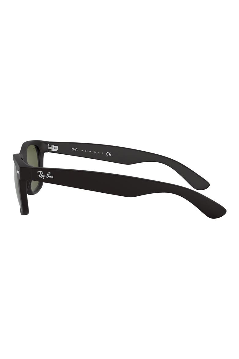 New Wayfarer Classic 58mm Sunglasses, Alternate, color, MATTE BLACK