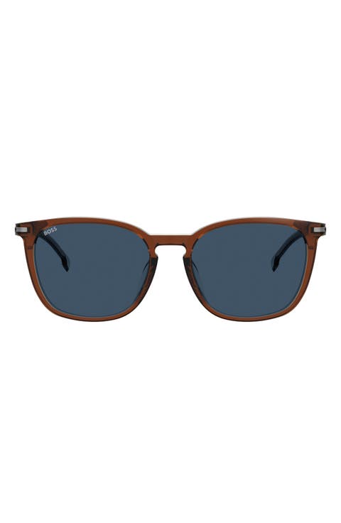 56mm Square Sunglasses