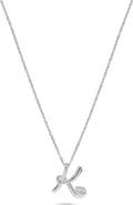 H.J. Namdar Diamond Letter S Necklace
