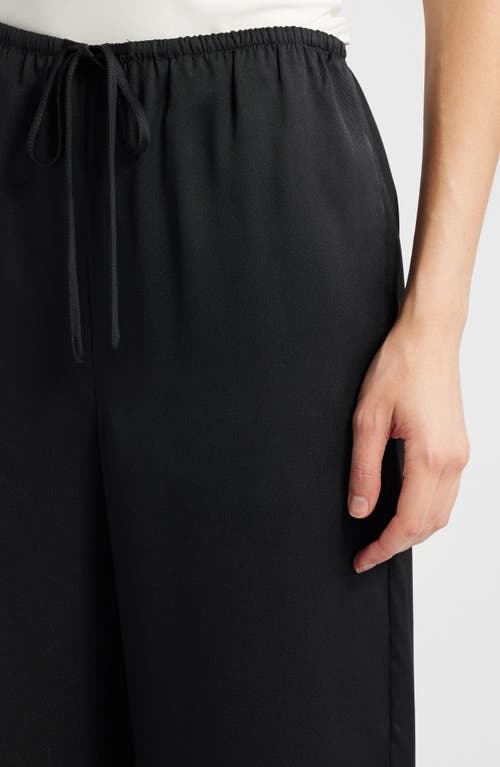 Rails Damani Wide Leg Drawstring Pants In Black