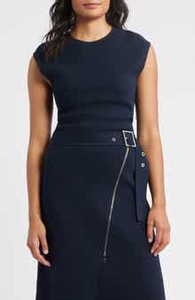 BOSS Farmera Zip Back Top