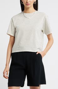 Nordstrom Relaxed Fit Pima Cotton Crewneck T-Shirt