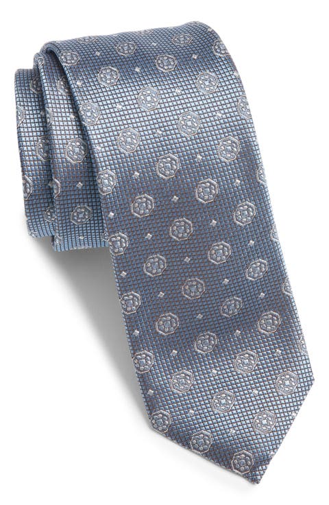 Medallion Silk Tie