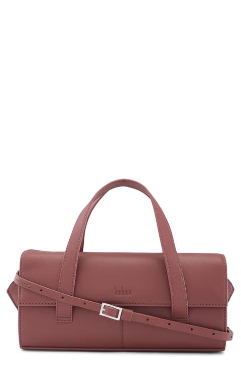 Mini Michelle Nappa Leather Crossbody Bag