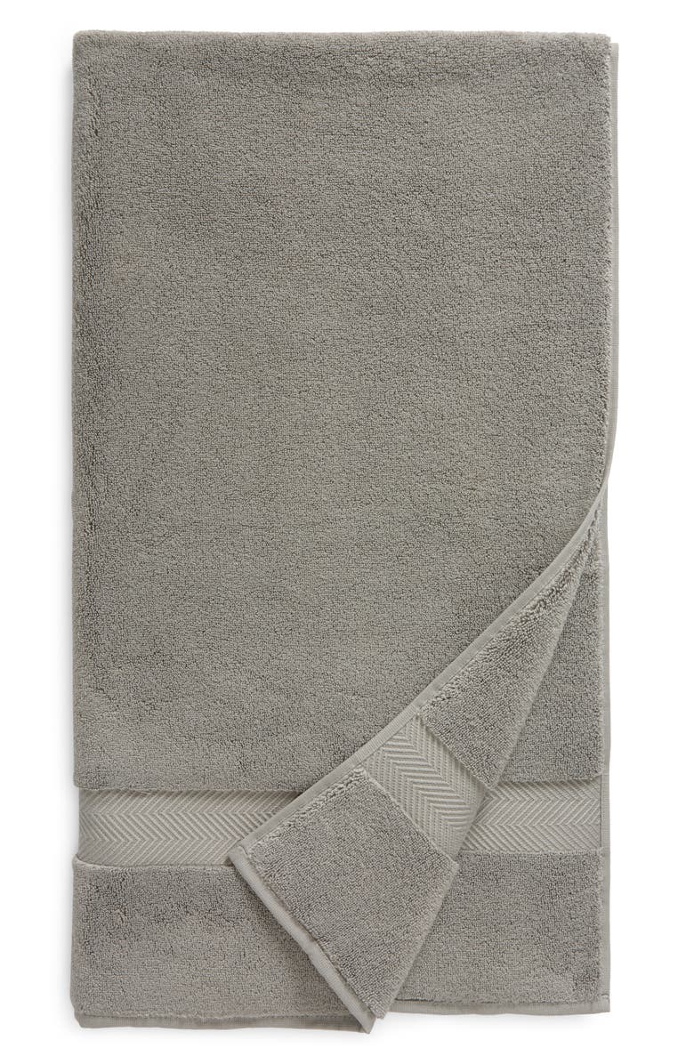Nordstrom Organic Hydrocotton Bath Towel, Main, color, Grey Griffin