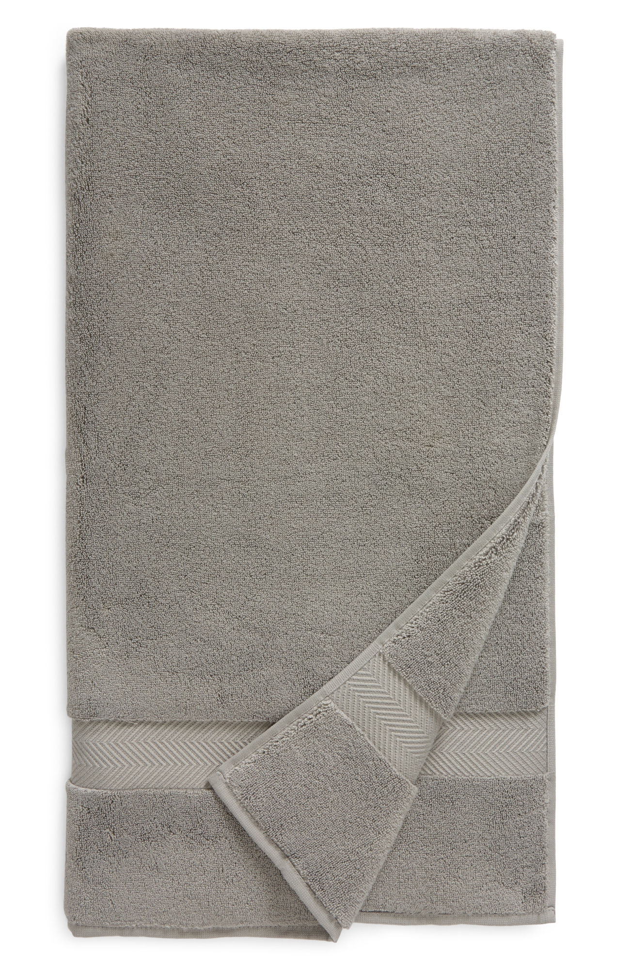 Nordstrom Organic Hydrocotton Bath Towel - Grey Griffin, Bath Towel
