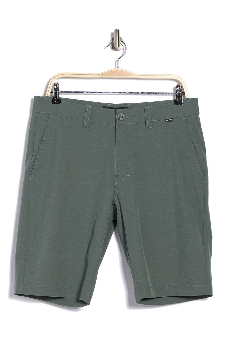 Beck Stretch Performance Shorts, Alternate, color, BALSAM GREEN