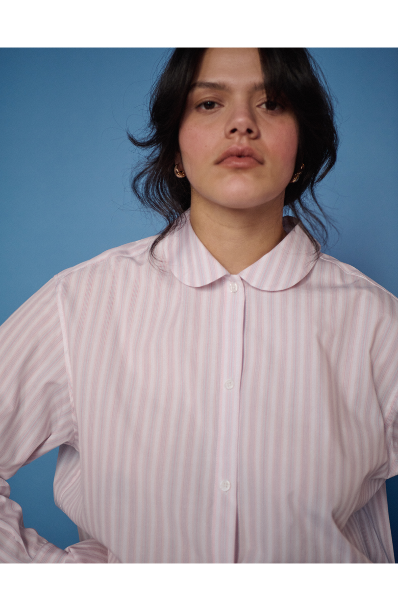 Araks Suki Pajama Top, Alternate, color, Tart Stripe