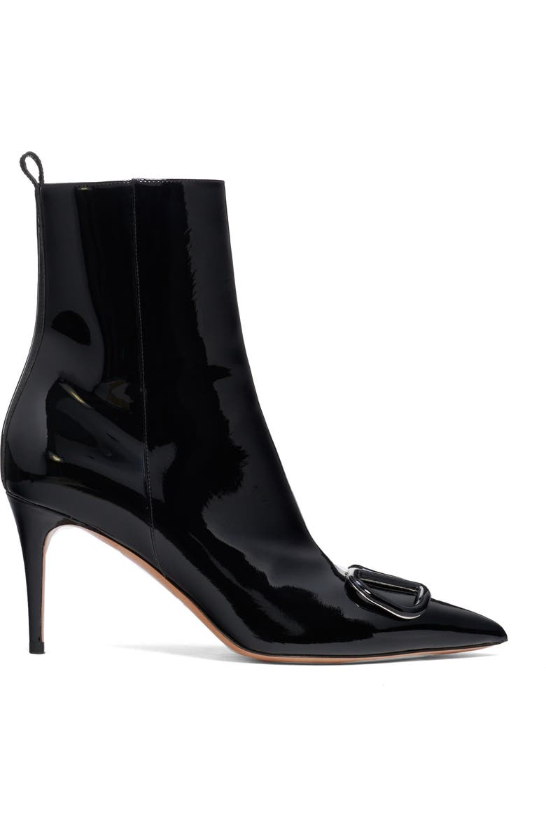 Valentino Garavani VLOGO Patent Bootie, Alternate, color,